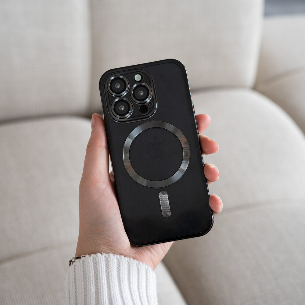 Coverzs Coverzs iPhone 16 Pro coque MagSafe avec cache de caméra (noir)