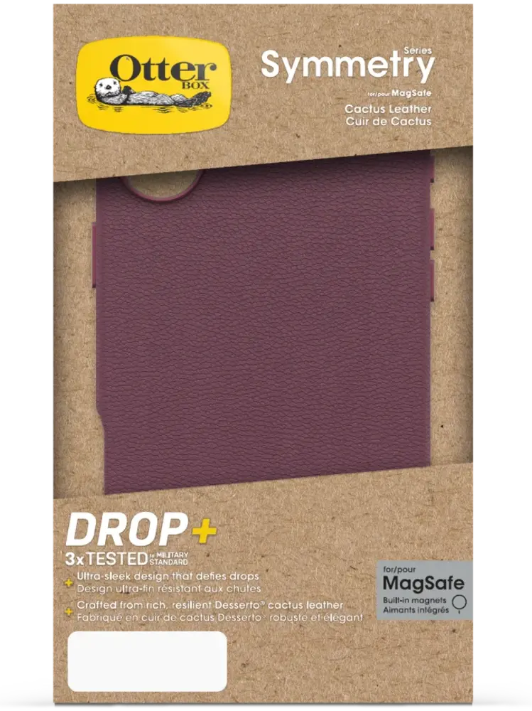 Otterbox OtterBox iPhone 16 Plus coque Symmetry cactus en cuir (rouge)