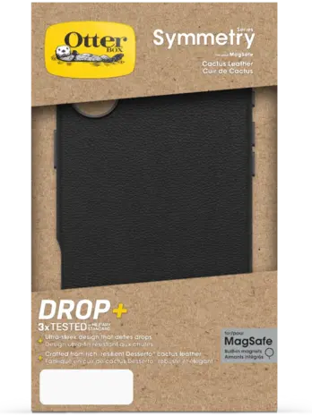 Otterbox OtterBox iPhone 16 Plus coque Symmetry cactus en cuir (noir)