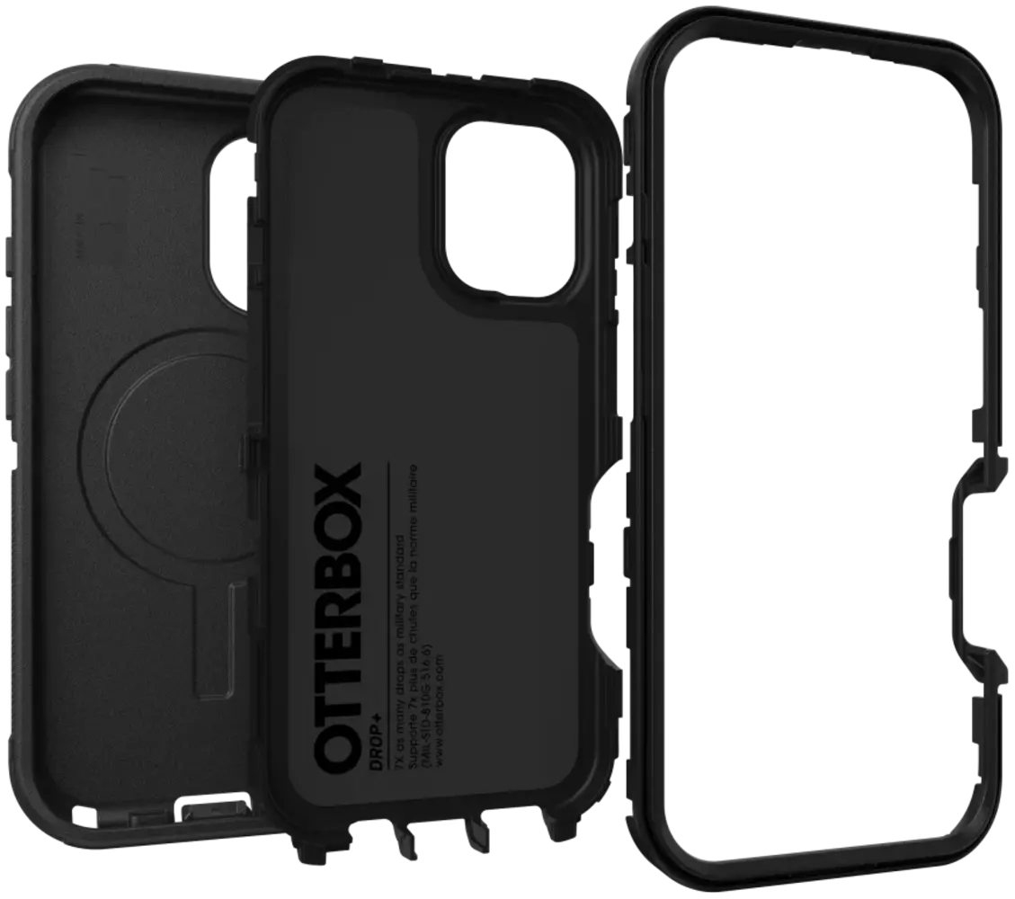 Otterbox OtterBox iPhone 16 coque Defender MagSafe (noir)