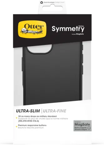Otterbox OtterBox iPhone 16 coque Symmetry MagSafe (noir)
