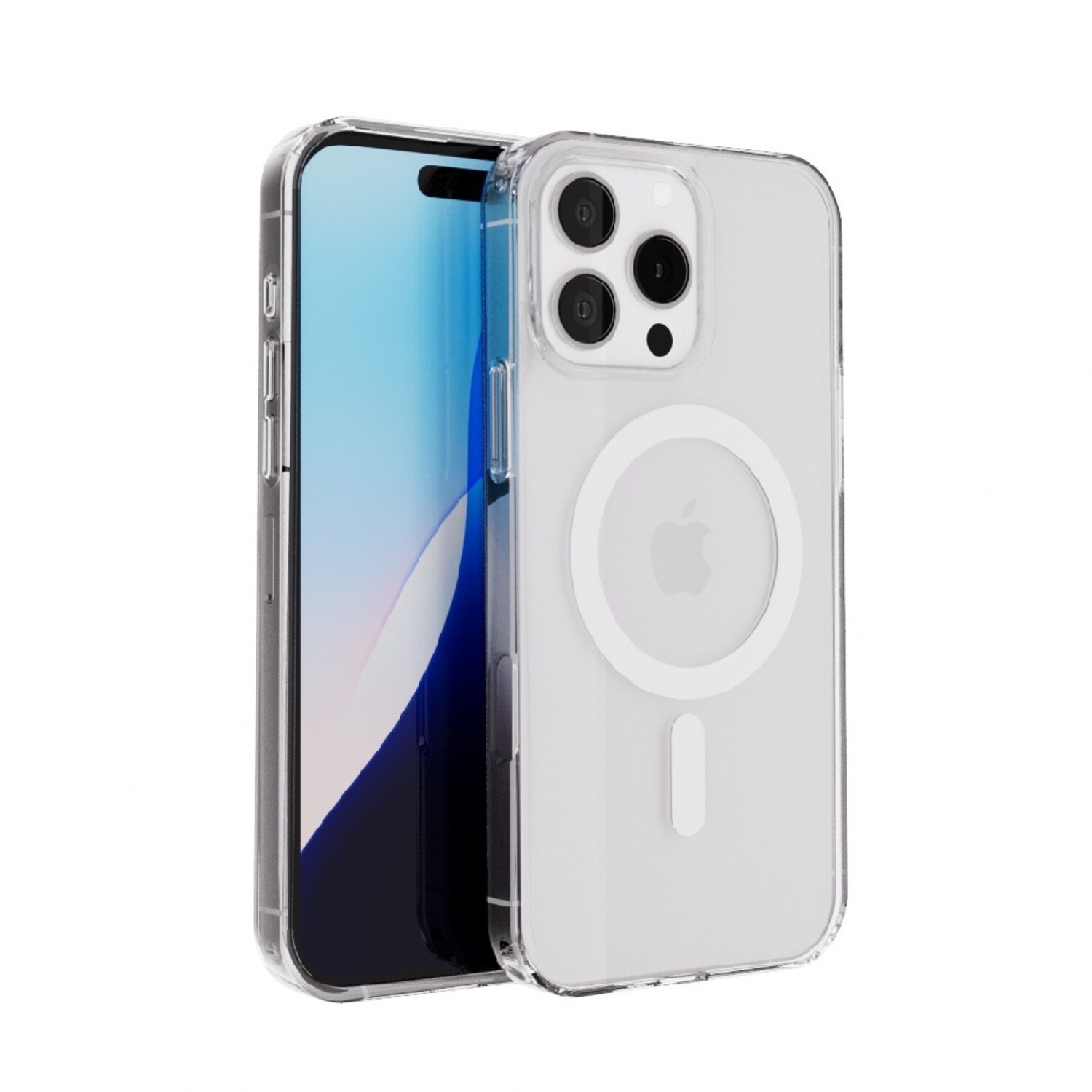 Coque IPhone 16 Pro Max Avec Support Intégré – Compatible MagSafe, Protection Antichoc Militaire, Finition Mate Transparente