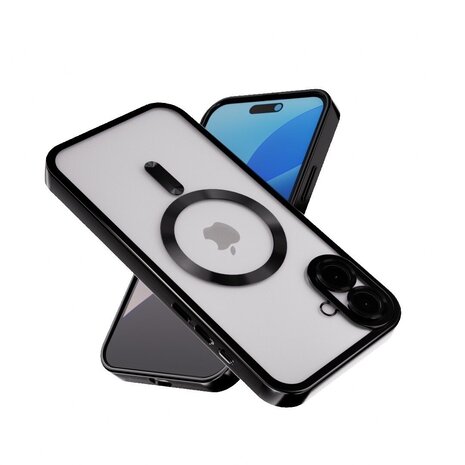 Coverzs Coverzs iPhone 16 coque MagSafe avec cache de caméra (noir)