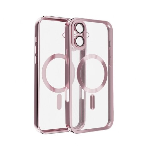 Coverzs Coverzs iPhone 16 coque MagSafe avec cache de caméra (or rose)
