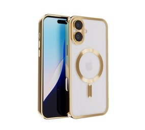 Coverzs iPhone 16 Plus coque MagSafe avec cache de caméra (or) Coverzs iPhone 16 Plus coque MagSafe avec cache de caméra (or)
