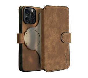 Coverzs iPhone 16 Pro Max 2-in-1 étui en téléphone avec MagSafe (marron)