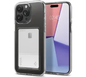 Spigen Spigen iPhone 16 Plus coque Crystal Slot (transparente) Spigen Spigen iPhone 16 Plus coque Crystal Slot (transparente)