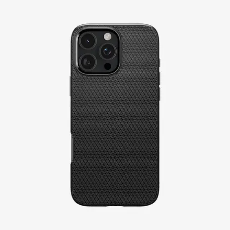 Spigen Spigen iPhone 16 Pro Max coque Liquid Air (noir) Spigen Spigen iPhone 16 Pro Max coque Liquid Air (noir)