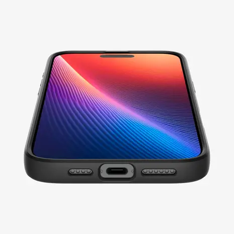 Spigen Spigen iPhone 16 Pro Max coque Liquid Air (noir) Spigen Spigen iPhone 16 Pro Max coque Liquid Air (noir)