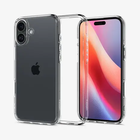 Spigen Spigen iPhone 16 Plus coque Ultra Hybrid Crystal (transparente) Spigen Spigen iPhone 16 Plus coque Ultra Hybrid Crystal (transparente)