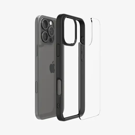 Spigen Spigen iPhone 16 Pro coque Ultra Hybrid (noir)