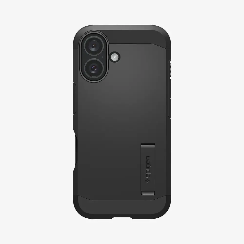 Spigen Spigen iPhone 16 coque Tough Armor (noir) Spigen Spigen iPhone 16 coque Tough Armor (noir)