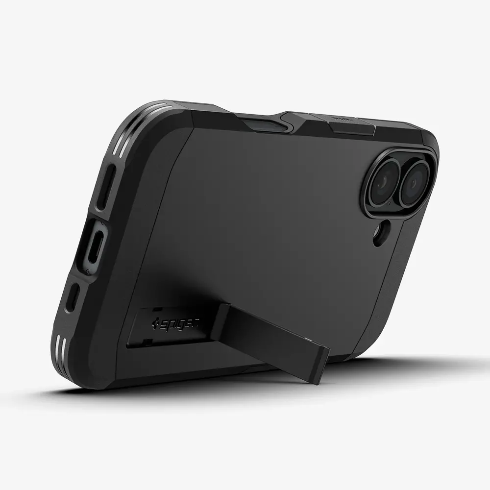 Spigen Spigen iPhone 16 coque Tough Armor (noir) Spigen Spigen iPhone 16 coque Tough Armor (noir)