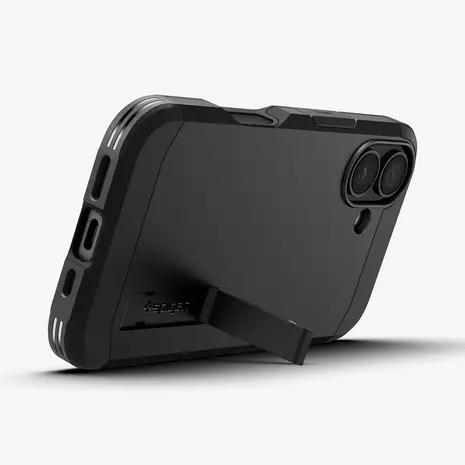 Spigen Spigen iPhone 16 coque Tough Armor (noir) Spigen Spigen iPhone 16 coque Tough Armor (noir)