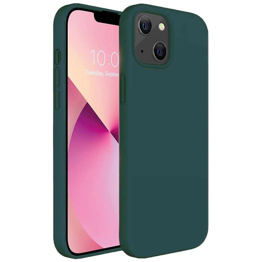 ShieldCase ShieldCase Coque silicone iPhone 13 Mini (vert foncé) ShieldCase ShieldCase Coque silicone iPhone 13 Mini (vert foncé)