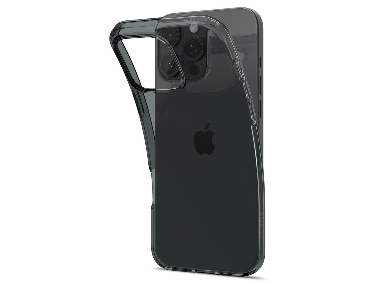 Spigen Spigen iPhone 16 Plus coque Crystal Flex (gris)