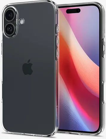 Spigen Spigen iPhone 16 Plus coque Crystal Flex (transparente) Spigen Spigen iPhone 16 Plus coque Crystal Flex (transparente)