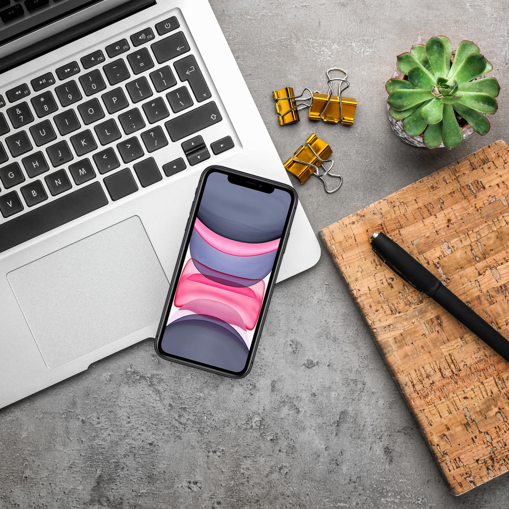 ShieldCase ShieldCase Coque silicone porte carte iPhone 11 (noir)