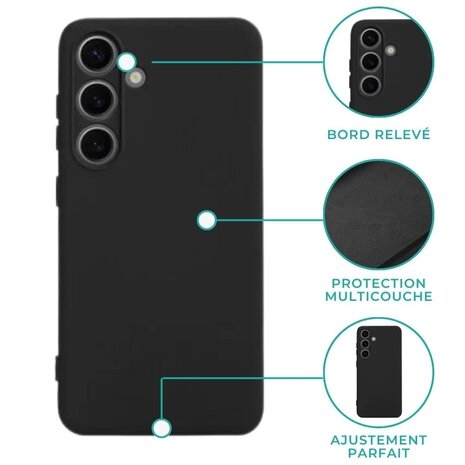 ShieldCase ShieldCase Coque silicone Samsung Galaxy S23 Plus (noir) ShieldCase ShieldCase Coque silicone Samsung Galaxy S23 Plus (noir)