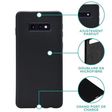 ShieldCase ShieldCase Coque silicone Samsung Galaxy S10 Plus (noir)
