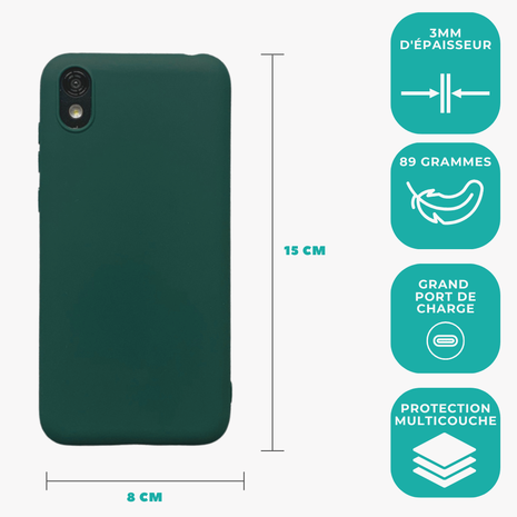 ShieldCase ShieldCase Coque silicone iPhone X / Xs (vert)