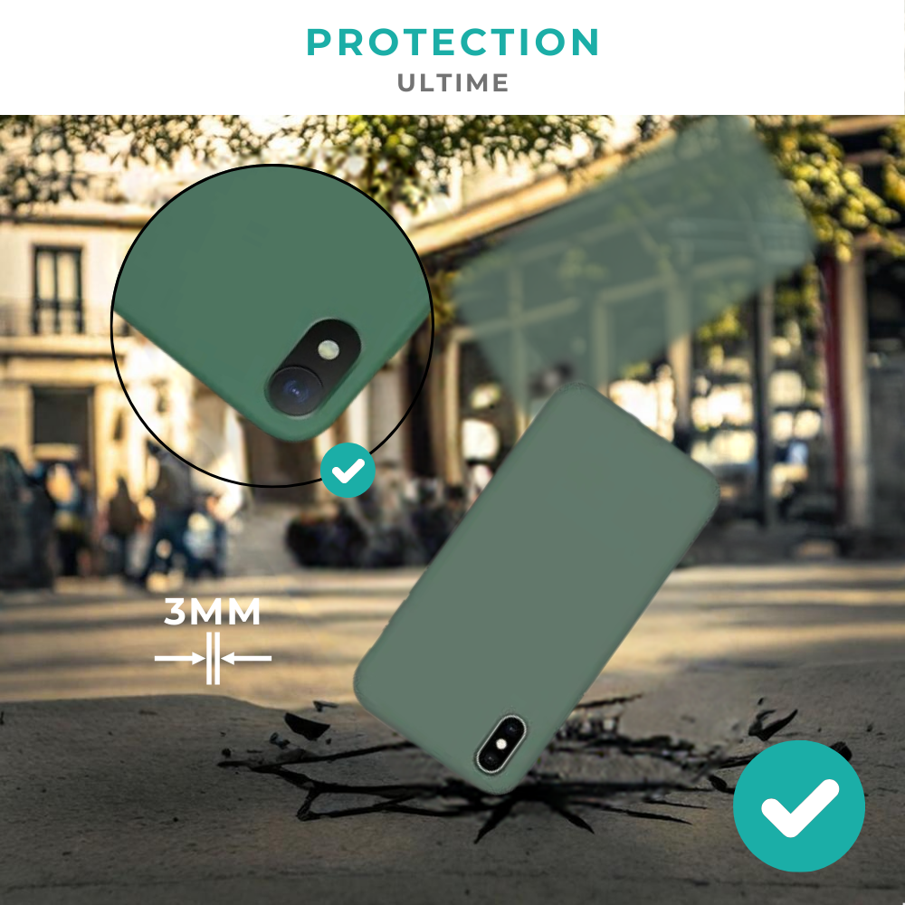 ShieldCase ShieldCase Coque silicone iPhone X / Xs (vert)