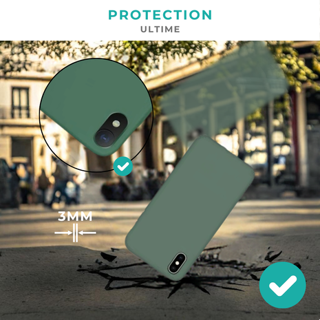 ShieldCase ShieldCase Coque silicone iPhone X / Xs (vert)