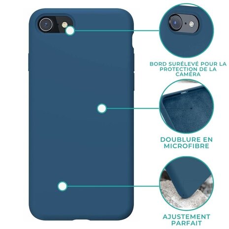ShieldCase ShieldCase Coque silicone iPhone 7 / iPhone 8 (bleu)