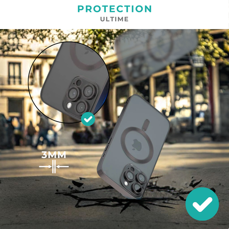 Coverzs Coverzs Coque MagSafe avec cache de caméra iPhone 13 Pro Max (noir) Coverzs Coverzs Coque MagSafe avec cache de caméra iPhone 13 Pro Max (noir)