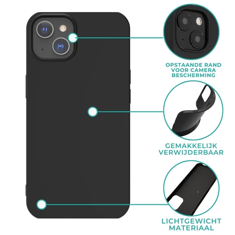 Ceezs iPhone 15 Plus coque silicone (noir) Ceezs iPhone 15 Plus coque silicone (noir)