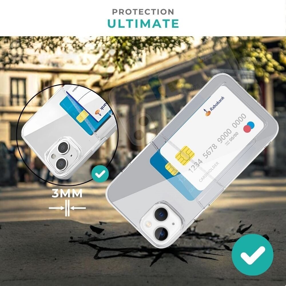 ShieldCase ShieldCase Coque antichoc iPhone 13 Mini double porte-cartes ShieldCase ShieldCase Coque antichoc iPhone 13 Mini double porte-cartes