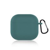 ShieldCase Coque silicone Airpods 4 (vert foncé)