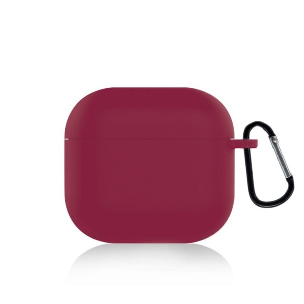 ShieldCase ShieldCase Coque silicone Airpods 4 (bordeaux) ShieldCase ShieldCase Coque silicone Airpods 4 (bordeaux)