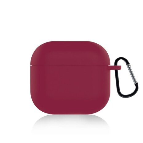 ShieldCase ShieldCase Coque silicone Airpods 4 (bordeaux) ShieldCase ShieldCase Coque silicone Airpods 4 (bordeaux)
