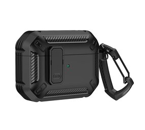 ShieldCase Coque Rugged en TPU Airpods 4 (noir) ShieldCase Coque Rugged en TPU Airpods 4 (noir)