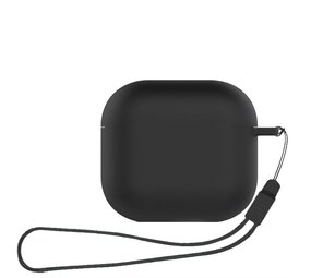 ShieldCase Coque silicone Airpods 4 avec cordon (noir) ShieldCase Coque silicone Airpods 4 avec cordon (noir)