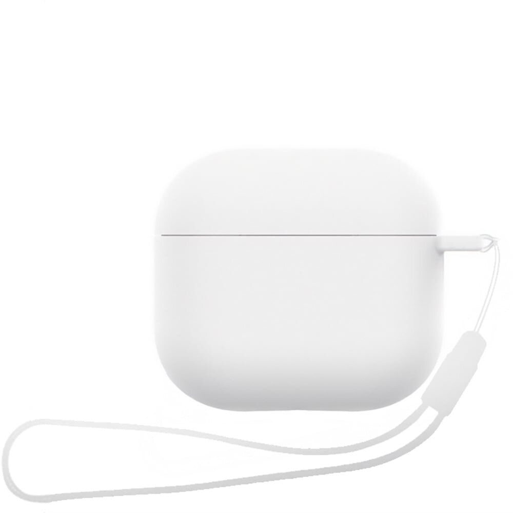 ShieldCase ShieldCase Coque silicone Airpods 4 avec cordon (blanc) ShieldCase ShieldCase Coque silicone Airpods 4 avec cordon (blanc)