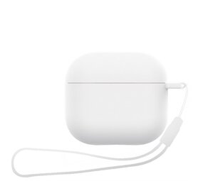 ShieldCase Coque silicone Airpods 4 avec cordon (blanc) ShieldCase Coque silicone Airpods 4 avec cordon (blanc)