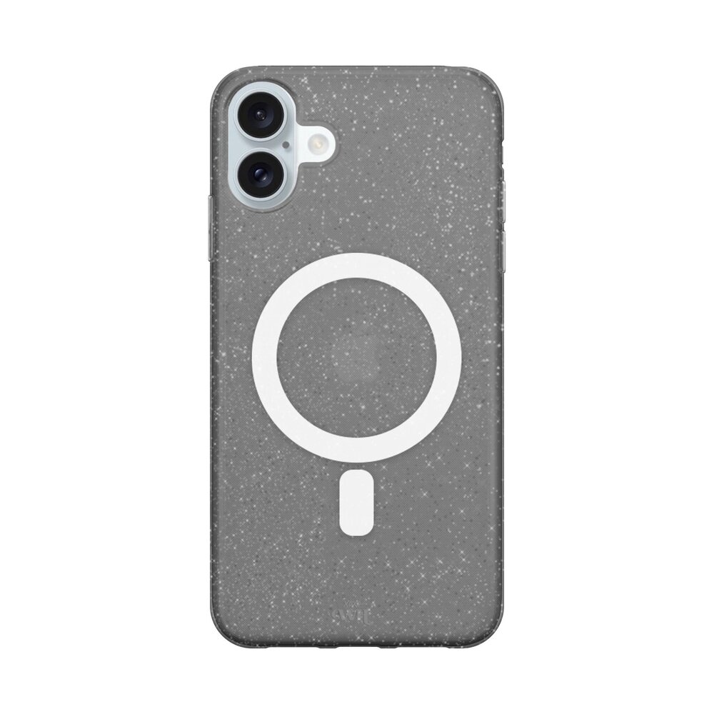 xoxo Wildhearts xoxo Wildhearts Coque iPhone 16 Plus TPU pailleté avec MagSafe (noir) xoxo Wildhearts xoxo Wildhearts Coque iPhone 16 Plus TPU pailleté avec MagSafe (noir)