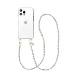 xoxo Wildhearts Coque transparente avec cordon long iPhone 16 Pro - Pearlfection