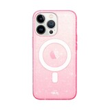 xoxo Wildhearts Coque iPhone 16 Pro TPU pailleté avec MagSafe (rose)