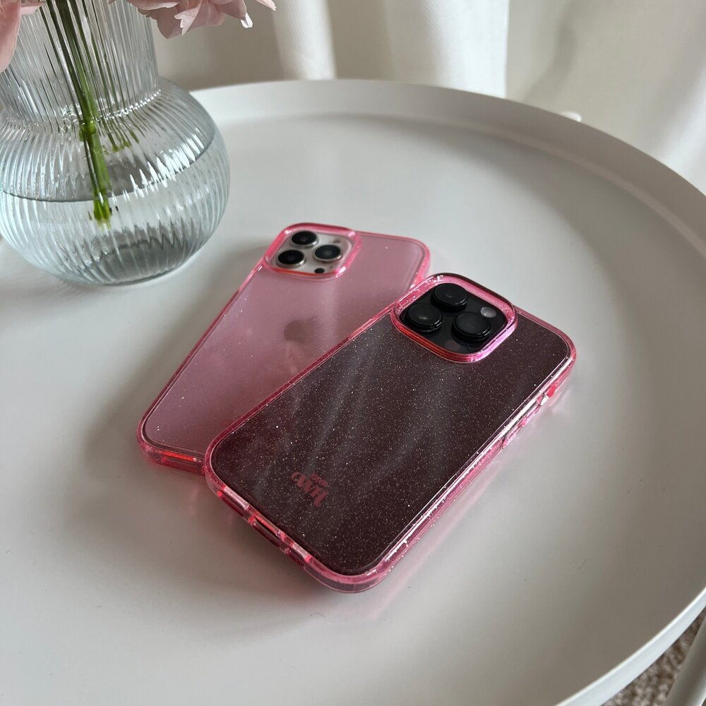 xoxo Wildhearts xoxo Wildhearts Coque iPhone 16 Pro Max TPU pailleté (rose) xoxo Wildhearts xoxo Wildhearts Coque iPhone 16 Pro Max TPU pailleté (rose)