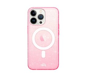 xoxo Wildhearts Coque iPhone 16 Pro Max TPU pailleté avec MagSafe (rose)
