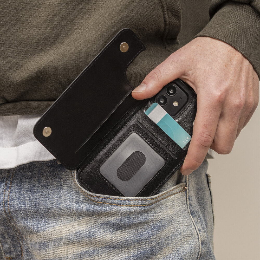 ShieldCase iPhone 15 Pro Max étui portefeuille (noir) ShieldCase iPhone 15 Pro Max étui portefeuille (noir)