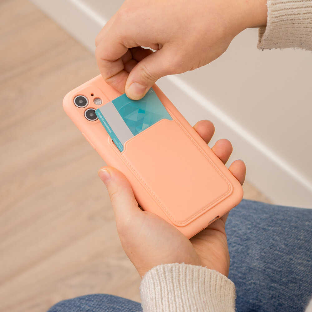 ShieldCase ShieldCase Coque arrière porte-cartes iPhone 12 Pro (rose) ShieldCase ShieldCase Coque arrière porte-cartes iPhone 12 Pro (rose)