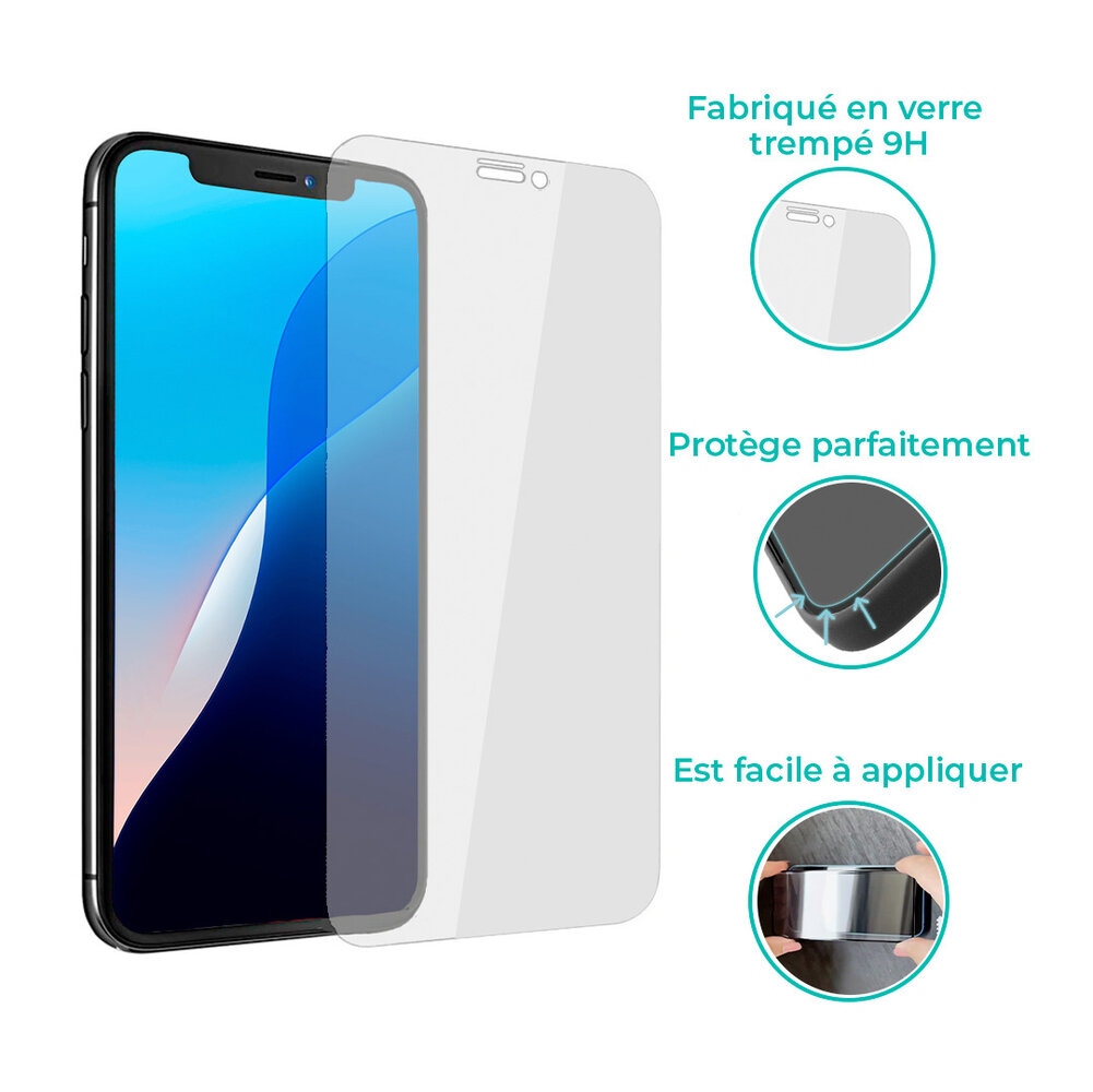 ShieldCase ShieldCase Protecteur d'écran verre trempé iPhone Xr ShieldCase ShieldCase Protecteur d'écran verre trempé iPhone Xr
