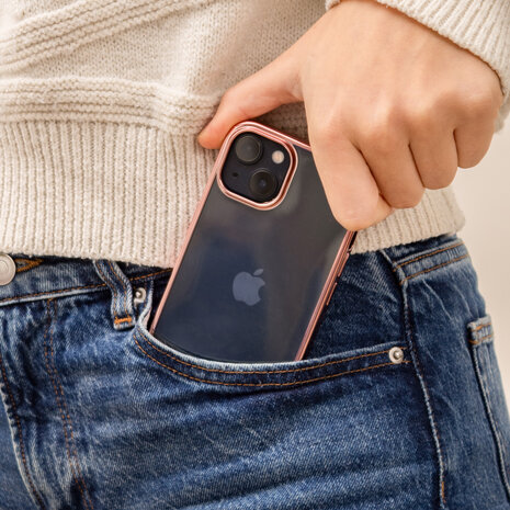 ShieldCase ShieldCase Coque Bumper Métallique iPhone 13 Pro Max (rose)