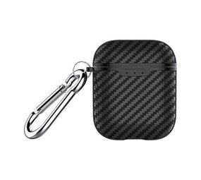 ShieldCase Étui AirPods 2 rayures noires (noir)