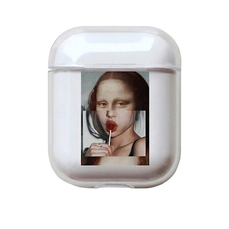 ShieldCase ShieldCase Étui Airpods Mona Lisa (transparent) ShieldCase ShieldCase Étui Airpods Mona Lisa (transparent)