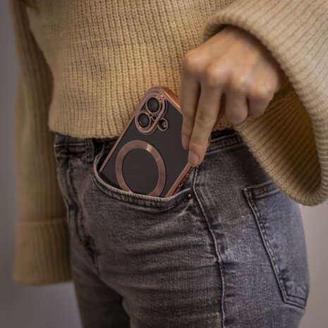 Coverzs Coverzs iPhone 16 Plus coque MagSafe avec cache de caméra (or rose) Coverzs Coverzs iPhone 16 Plus coque MagSafe avec cache de caméra (or rose)